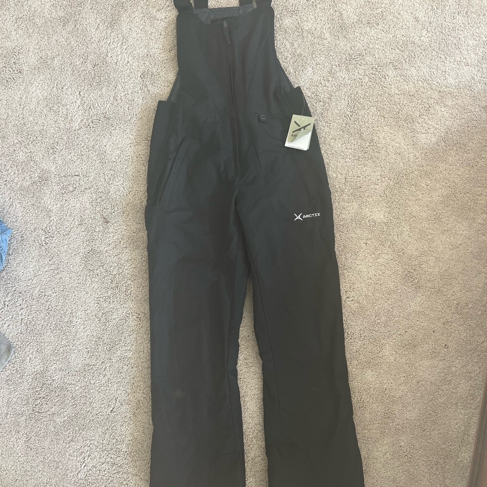 Arctix Black Snow Bib Overalls